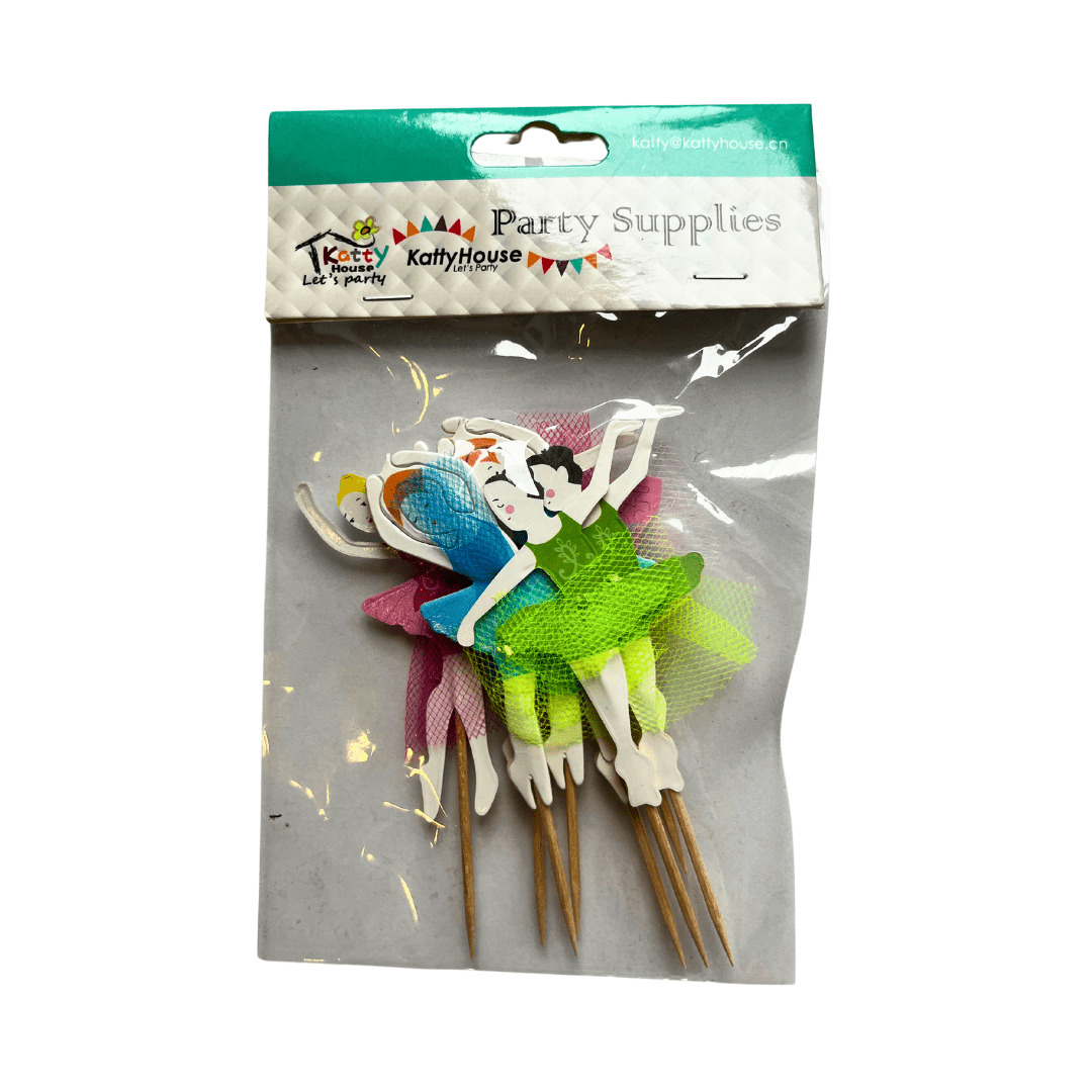 Cupcake Topper Ballet 8pc Parties Not specified 