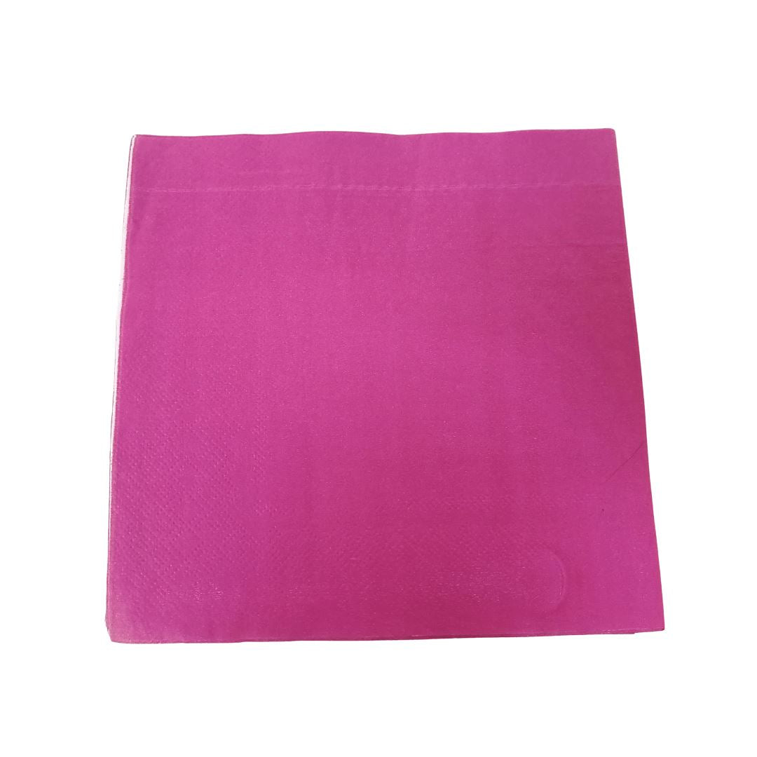 Dark Pink Serviettes 20pc