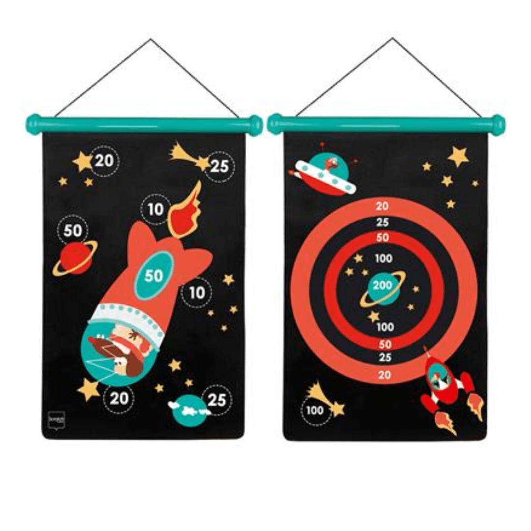 Darts Space Magnetic 36X55Cm Toys Scratch Europe 