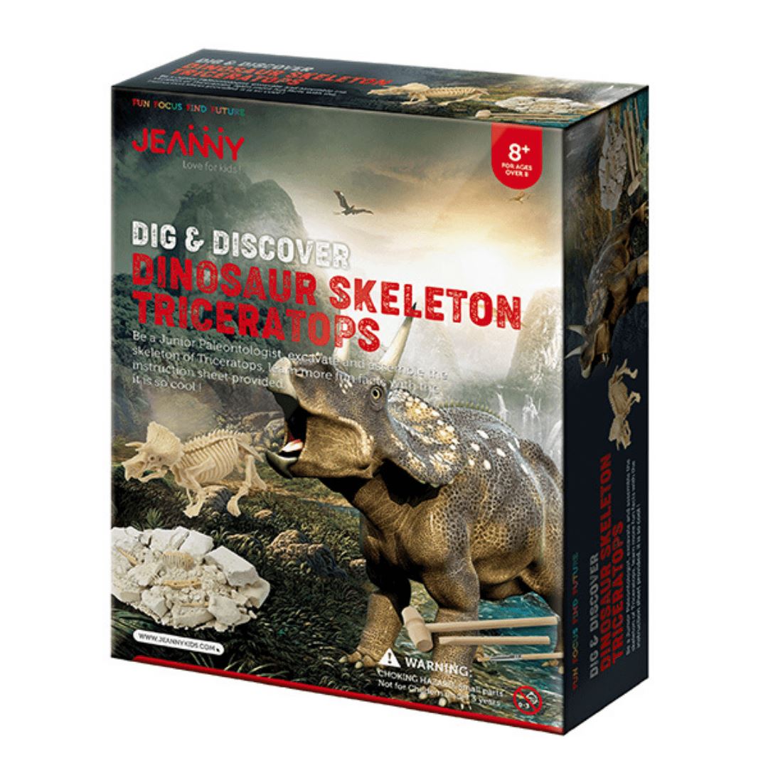 Dig & Discover Triceratops Skeleton