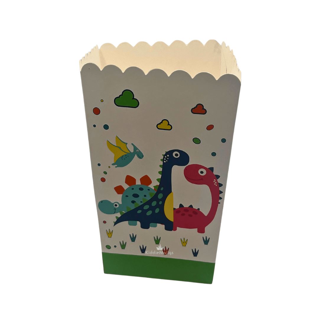 Dinosaur Popcorn Boxes 10pc