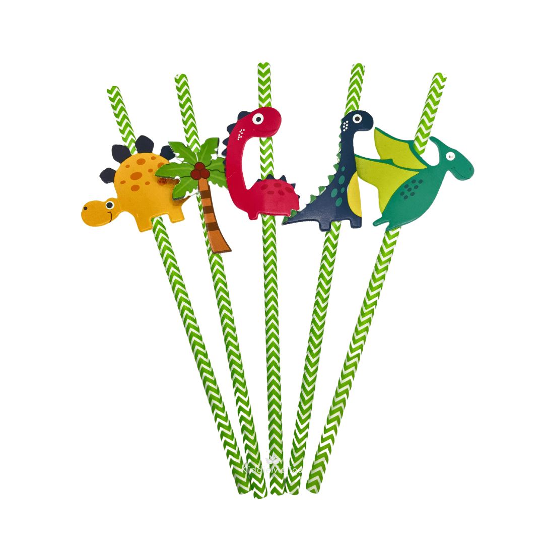 Dinosaurs Paper Straws