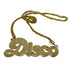 Disco Medallion Necklace