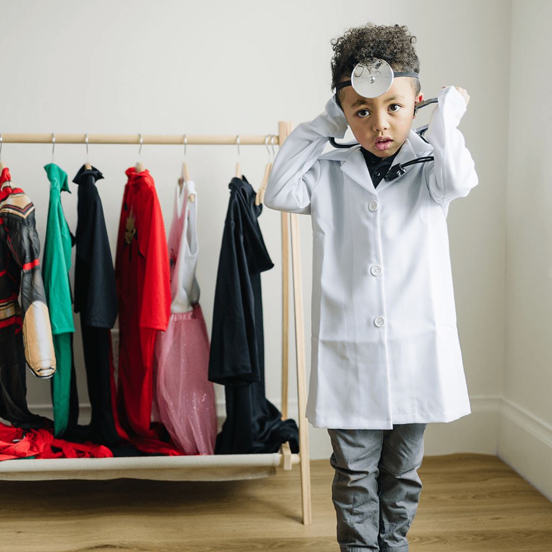 Kids dress up lab coat best sale