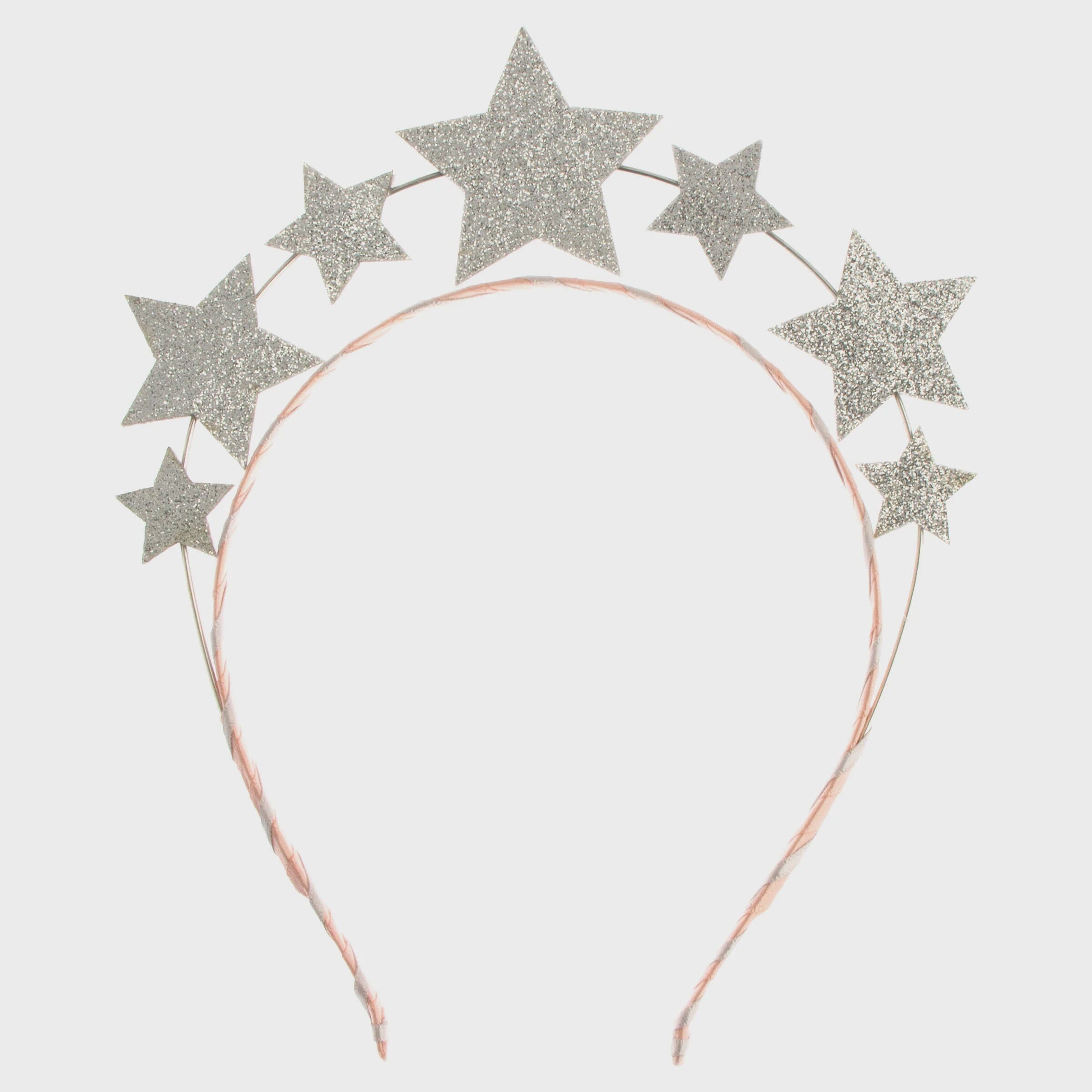 Dress Up Headband Silver Star