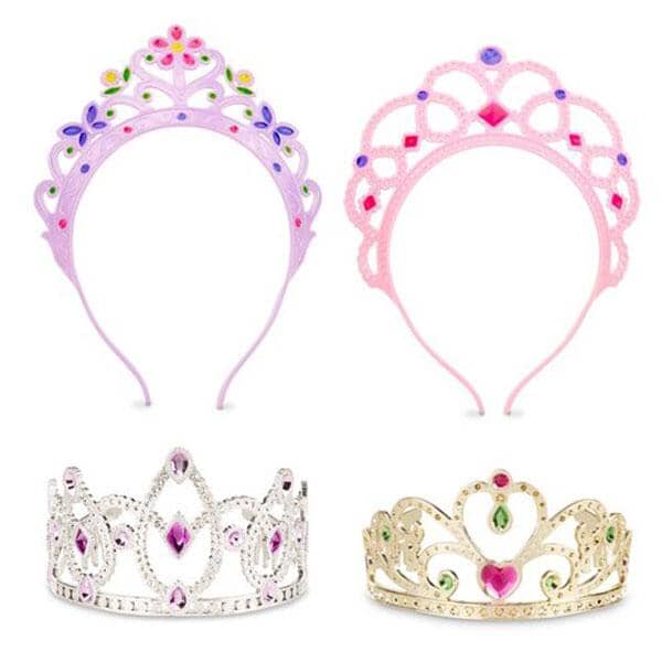 Dress Up Tiaras Pack of 4