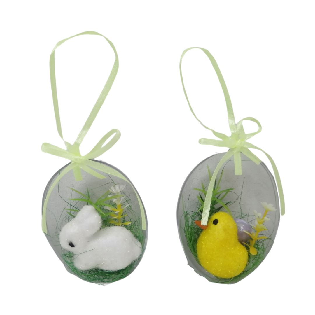 Easter Deco In Egg Rabbit+Chic