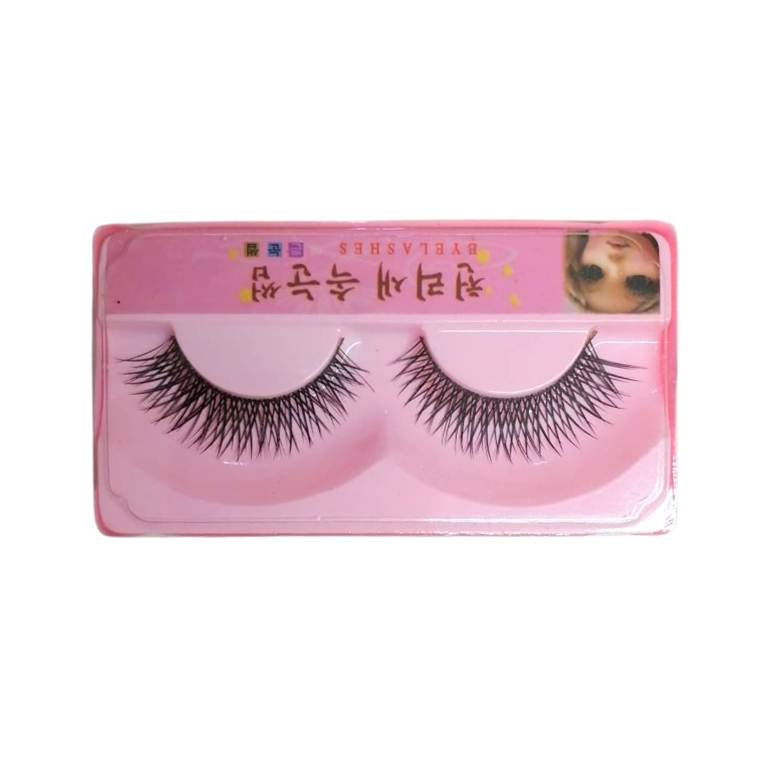 Eyelash with Cross Weave