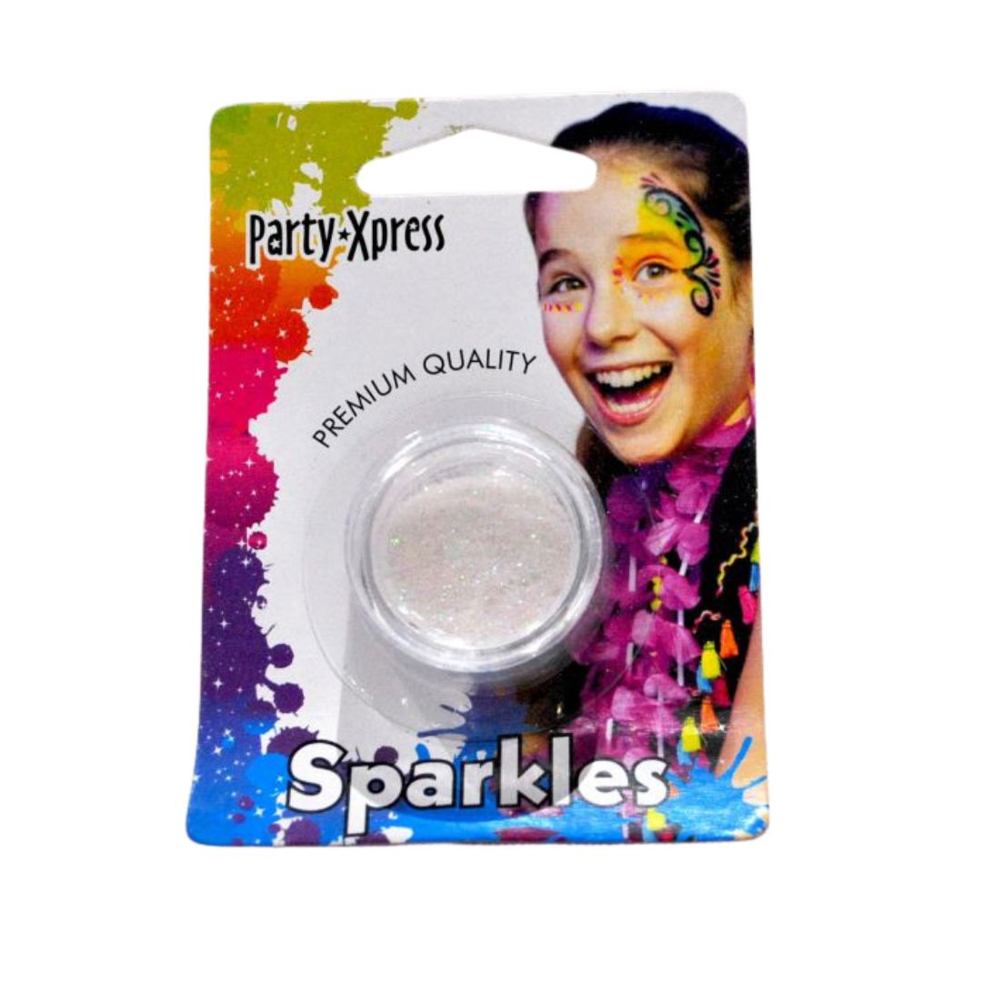 Face Paint 1G Glitter - White