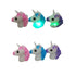 Flashing Jelly Unicorn Ring 1pc