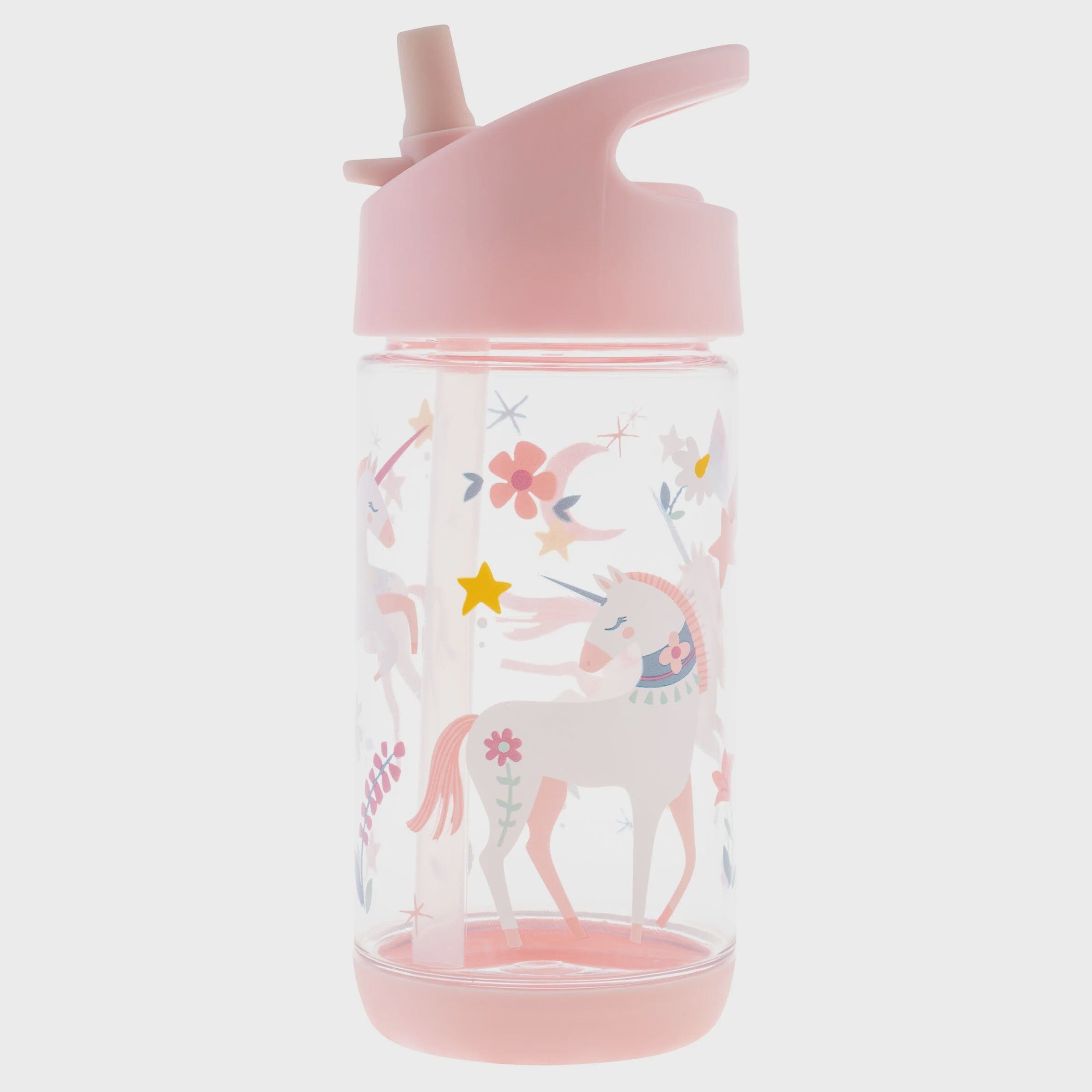 Flip Top Bottle Pink Unicorn
