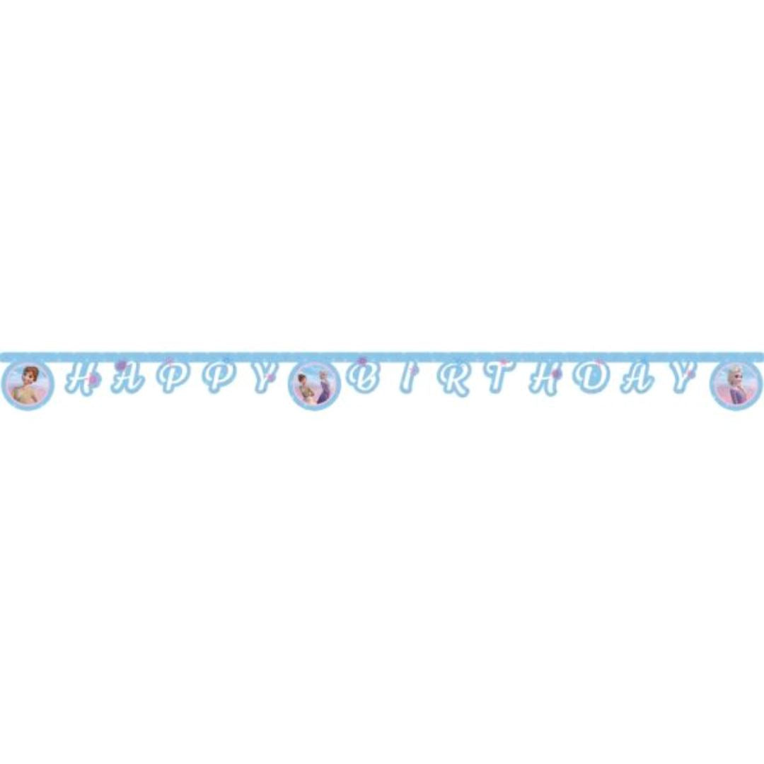 Frozen II Wind Spirit Happy Birthday Die-Cut Banner