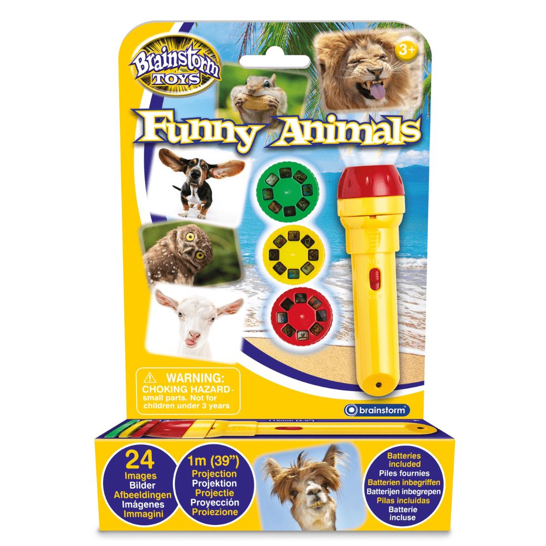 Funny Animals Torch and Projector