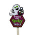 Garden Deco Ghost Trick or Treat Sign