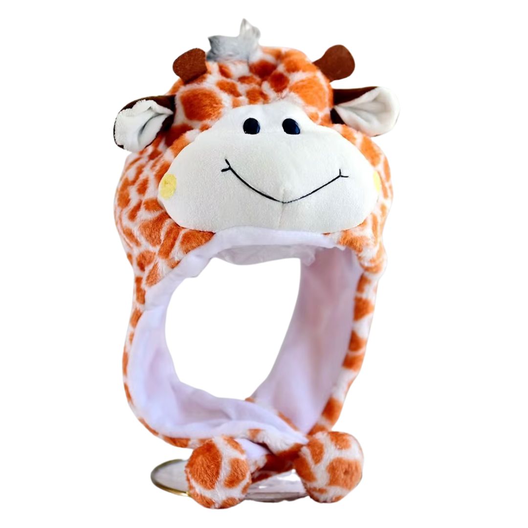 Giraffe Earflap Hat