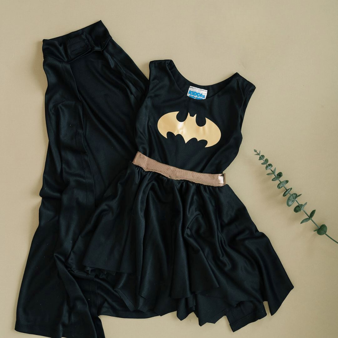 Girl Bat Superhero Outfit