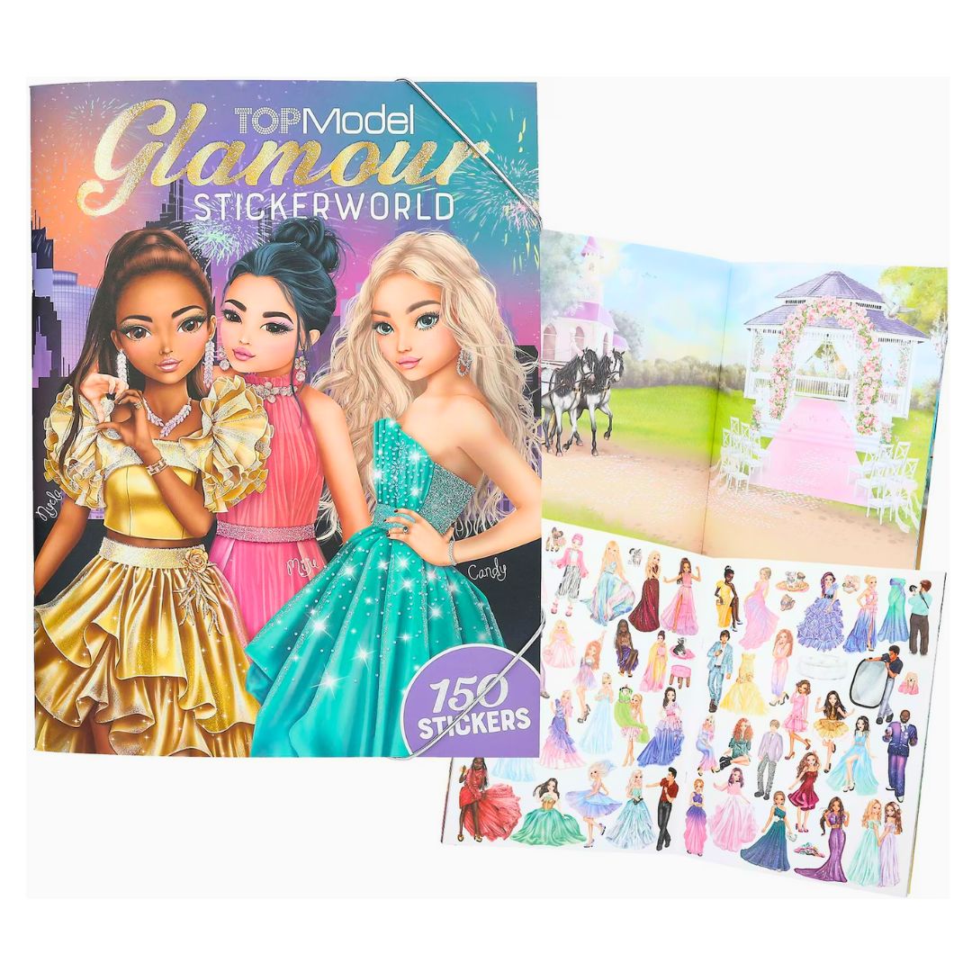 Glamour Stickerworld - 150 Stickers