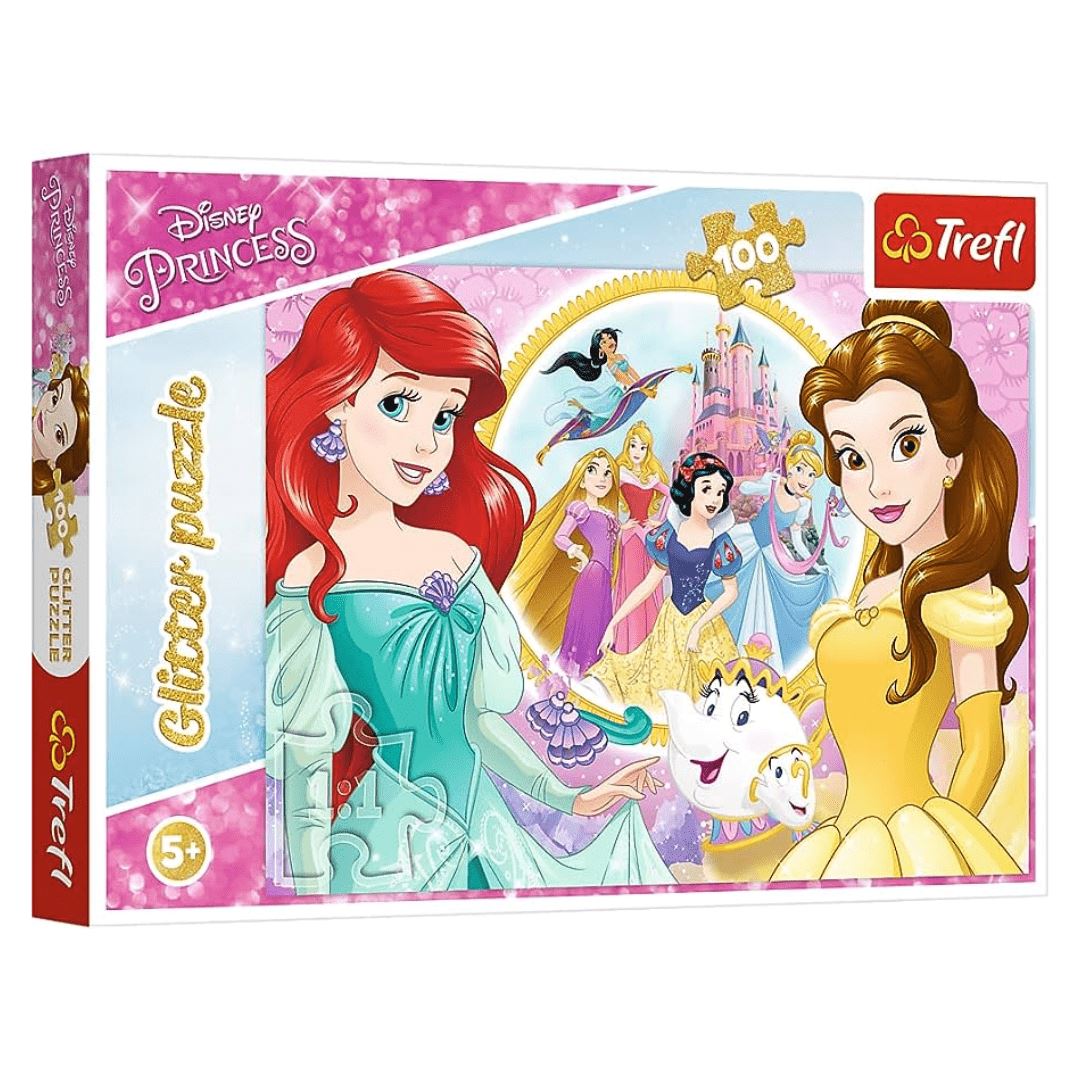 Glitter Disney Princesses 100pc