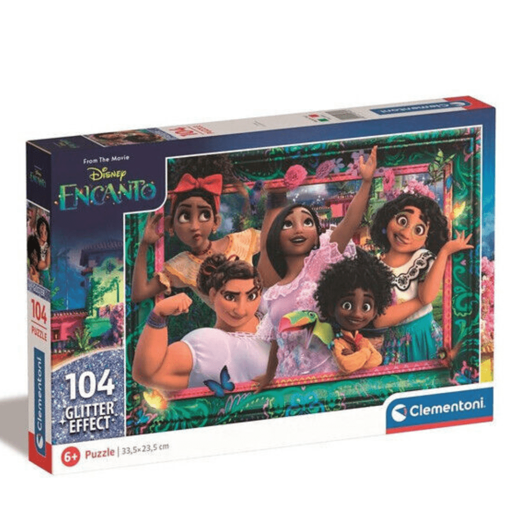 Glitter Encanto puzzle - 104pcs Toys Clementoni 