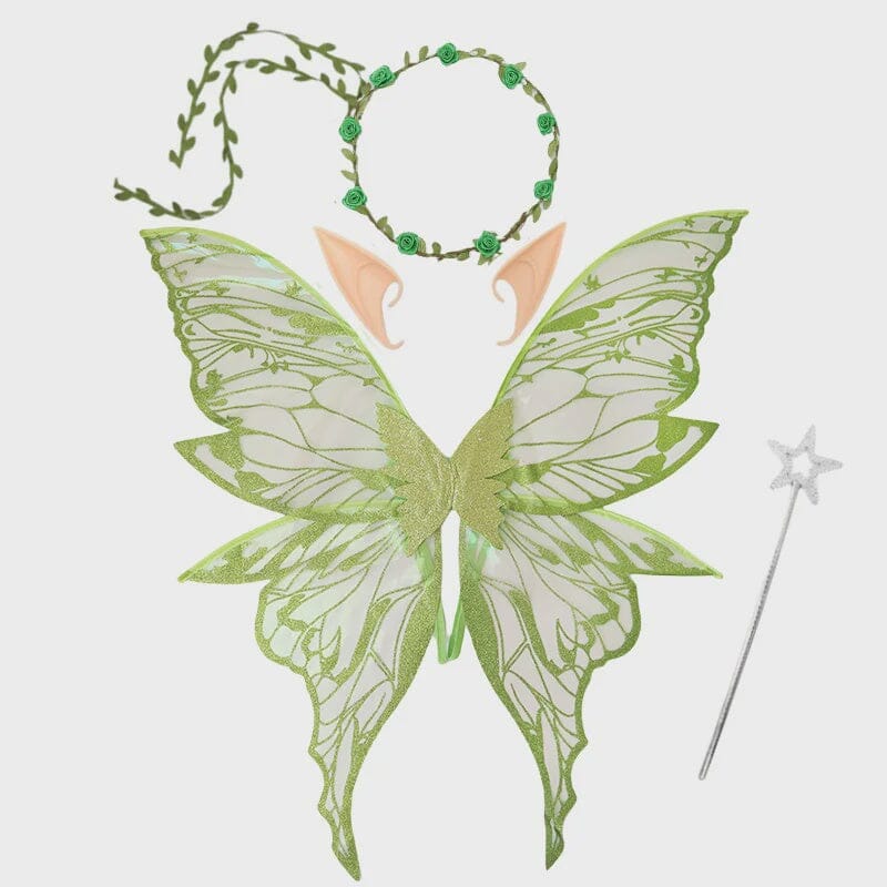 Green Elf Wing Set