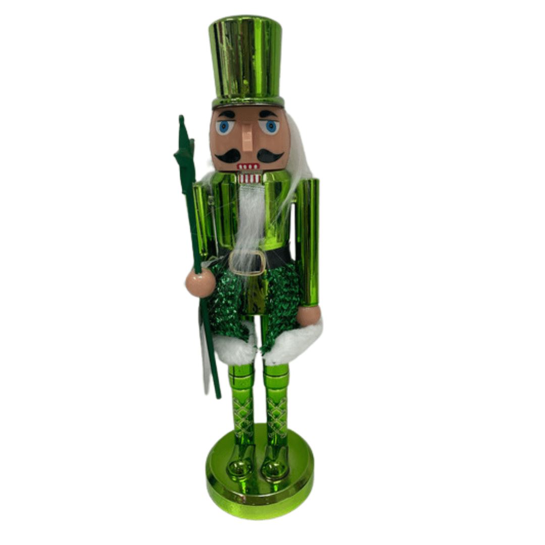 Green Nut Cracker Plastic Nutcracker