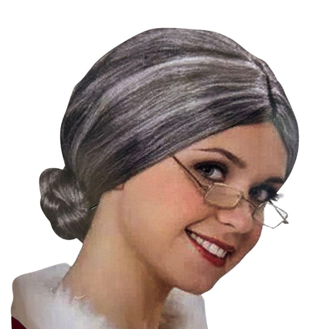 Grey Granny Wig