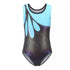 Gymnastic Leotard Blue Teardrop