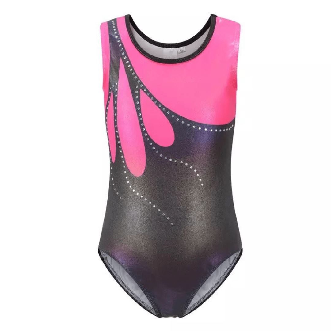 Gymnastic Leotard Pink Teardrop