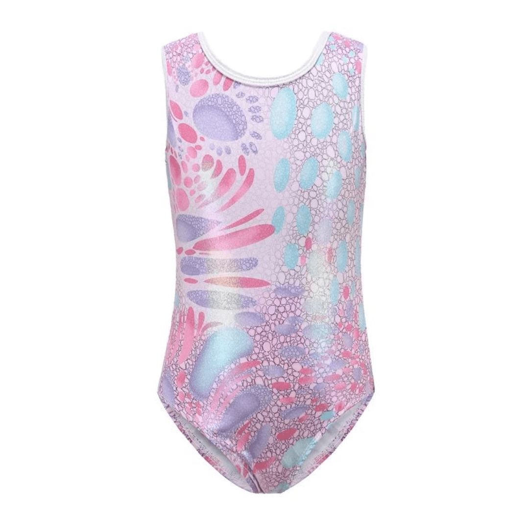 Gymnastics Leotard Under the Sea Pastels