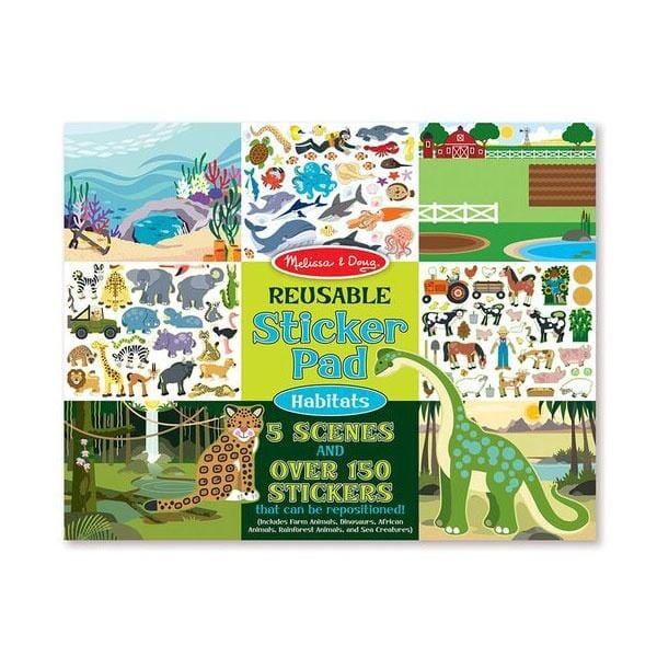 Habitats Reusable Sticker Pad