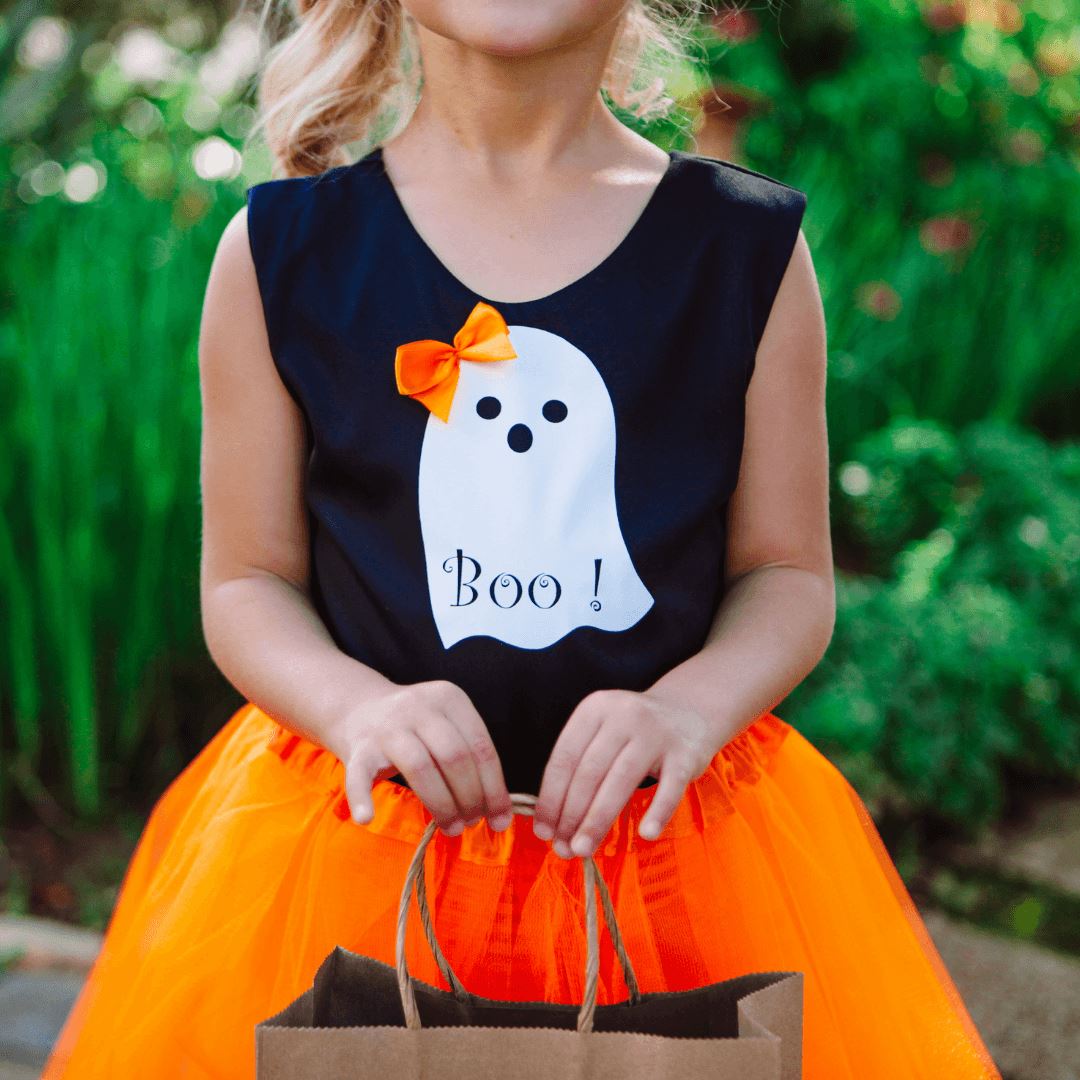 Halloween Ghost Boo Tutu Dress