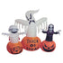 Halloween Inflatable Pumpkin, Witch and Ghost