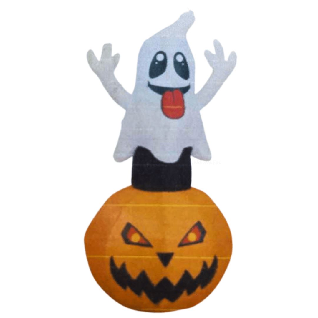 Halloween Inflatable Pumpkin with Ghost