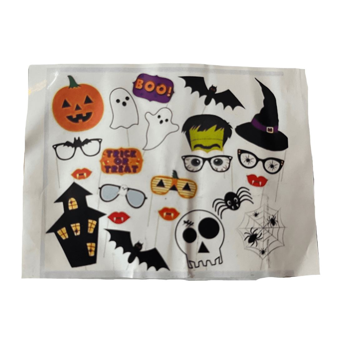 Halloween Photo Props 22pc