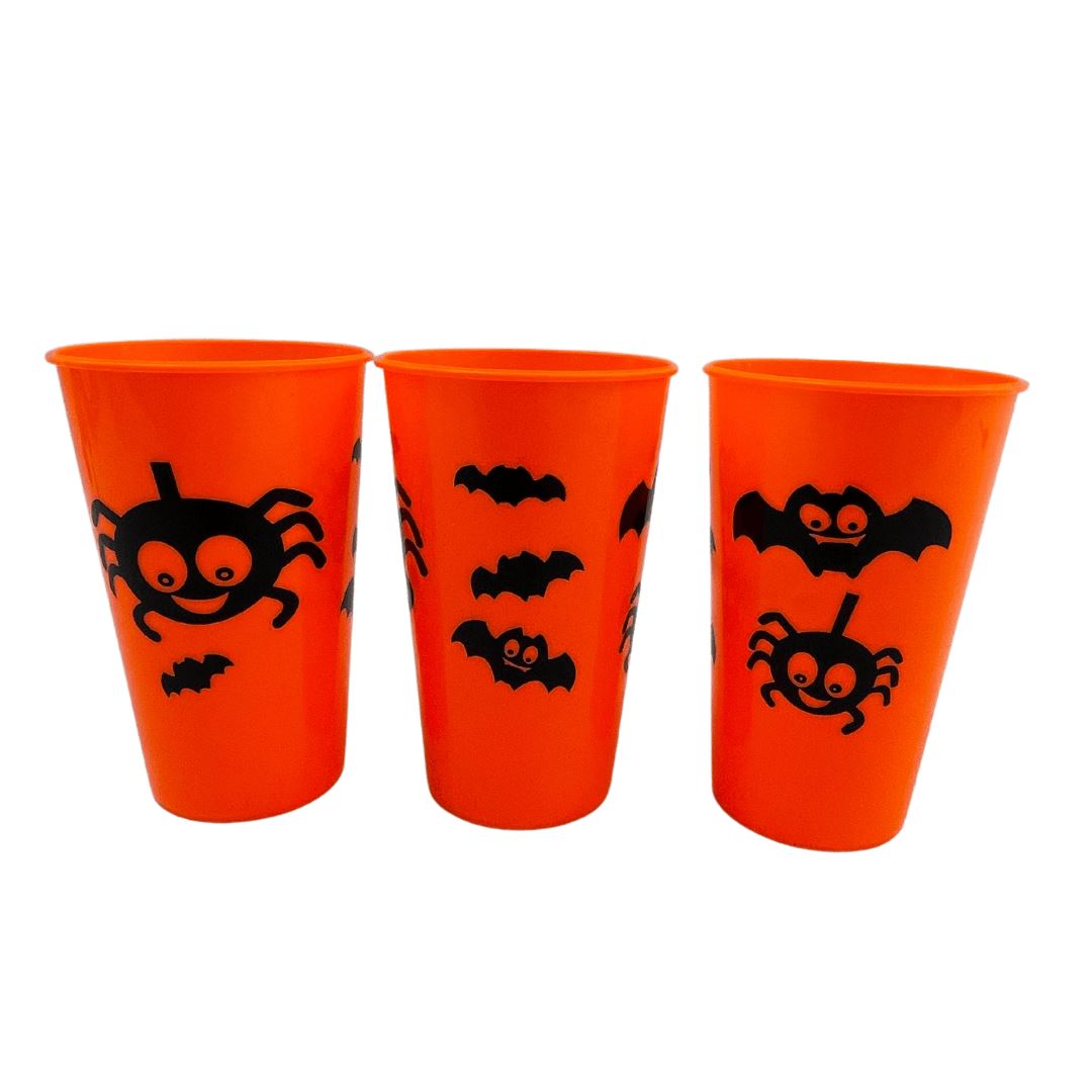 Halloween Plastic Tumbler 4pc