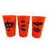 Halloween Plastic Tumbler 4pc