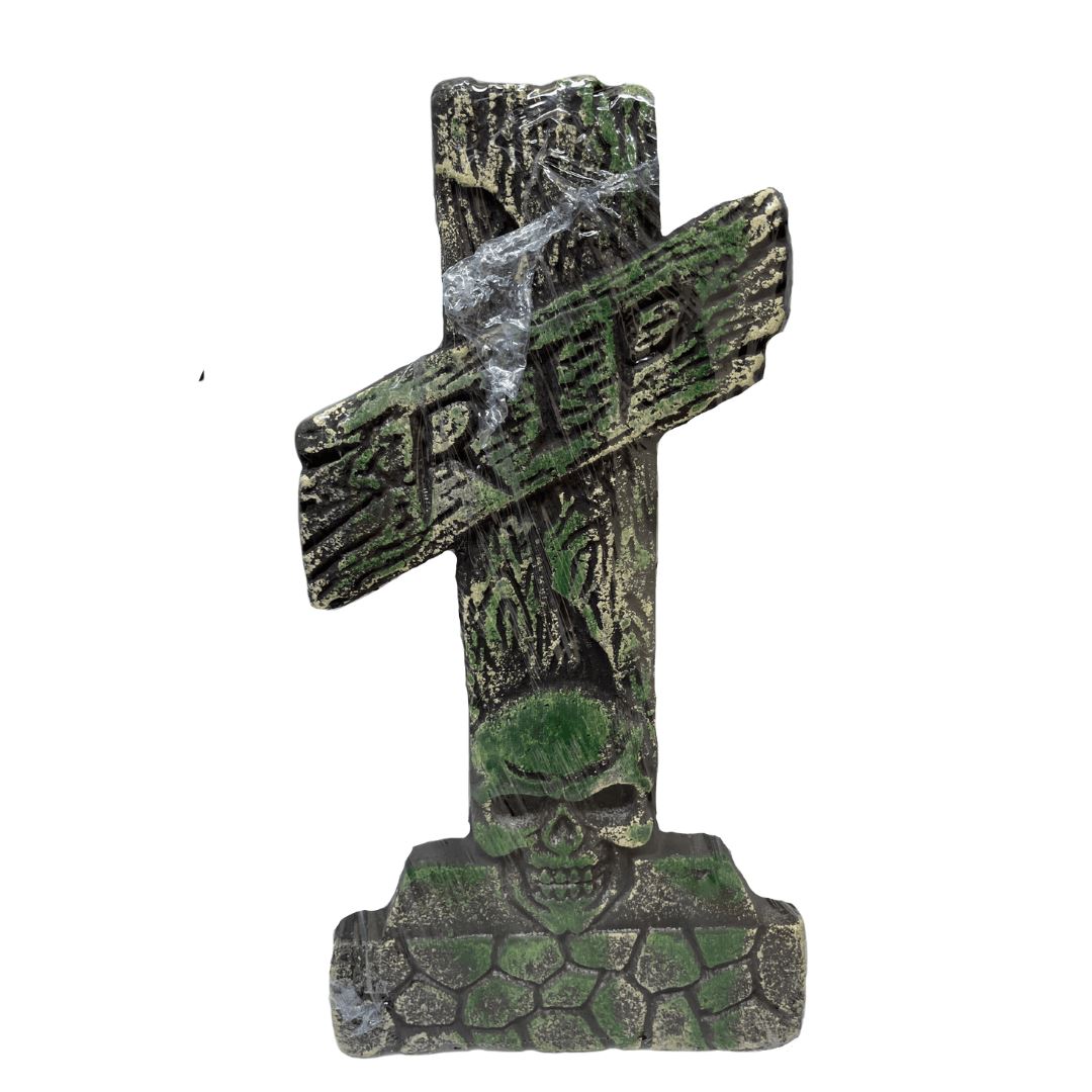 Halloween RIP Mouldy Polystyrene Tombstone
