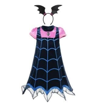 Halloween Vampirina Dress and Aliceband Set