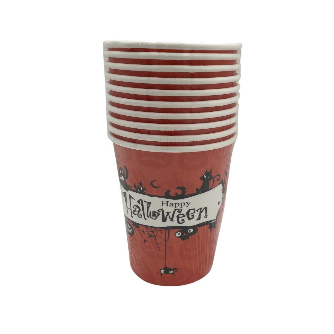 Happy Halloween Cups 10pc