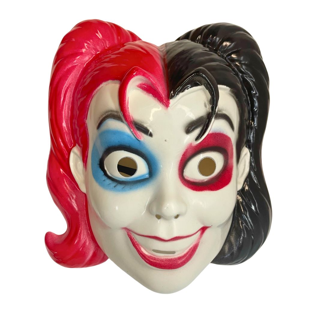 Harley Quinn Mask Plastic