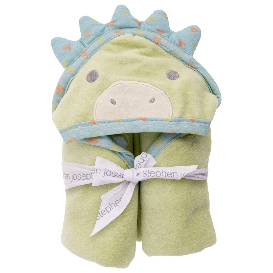 Hooded Bath Towel Dino