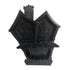 House Shaped Serving Tray 25x31cm Black