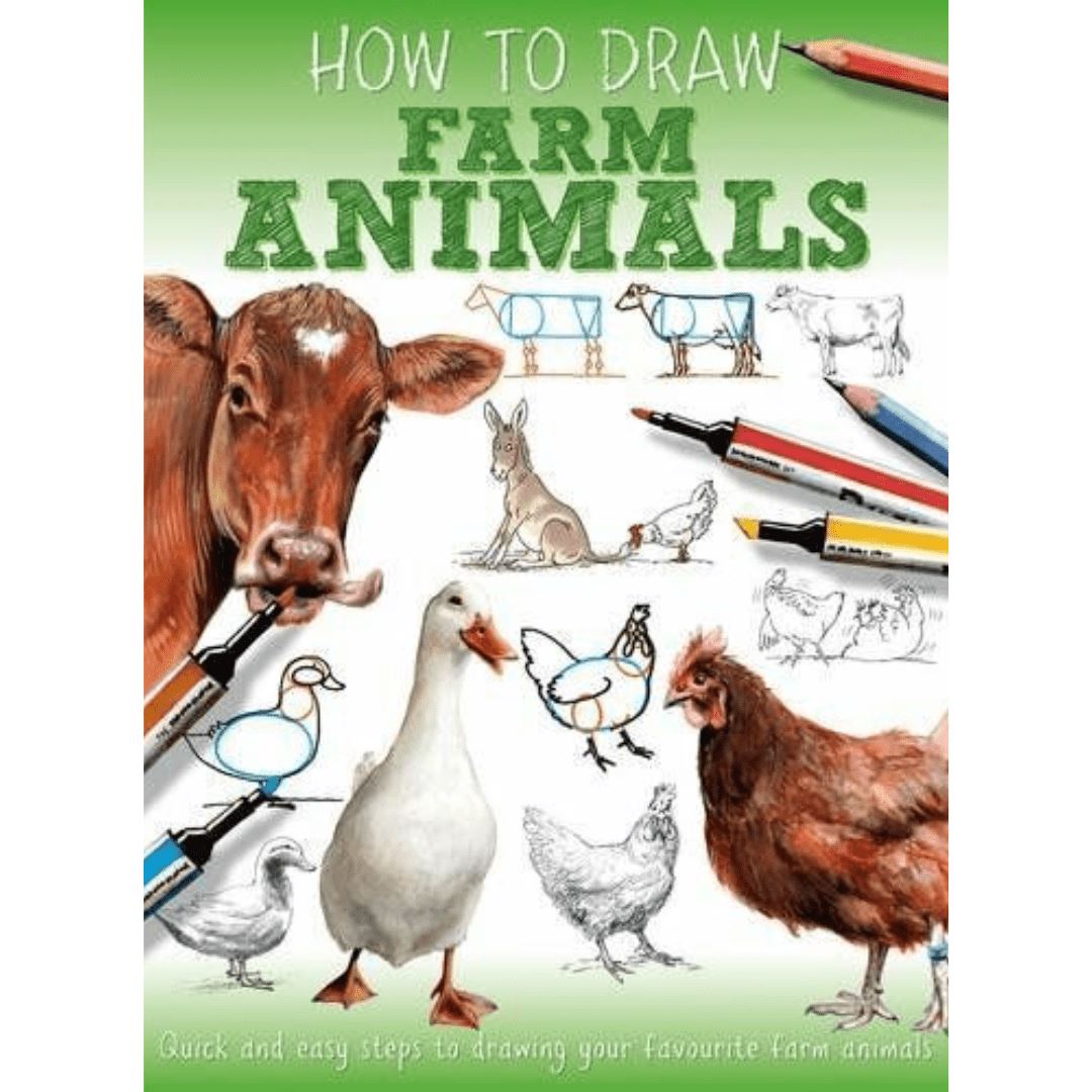 How to Draw - Farm Animals