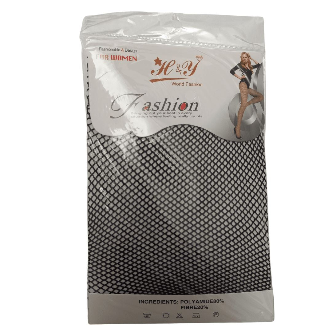 H&Y Fishnet Stockings Black
