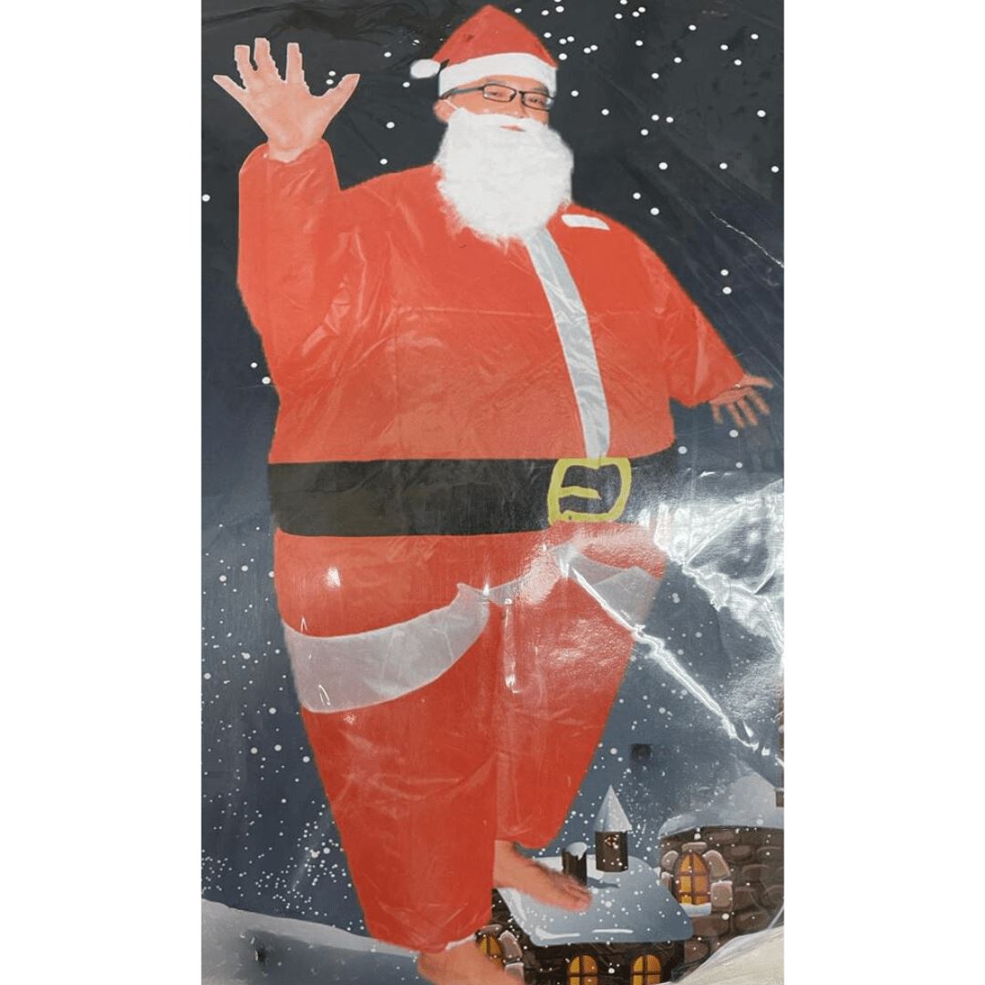 Inflatable Santa Costume Adult