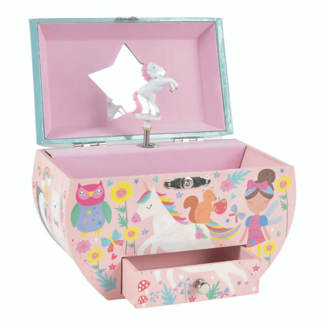 Jewellery Box - Rainbow Fairy Oval