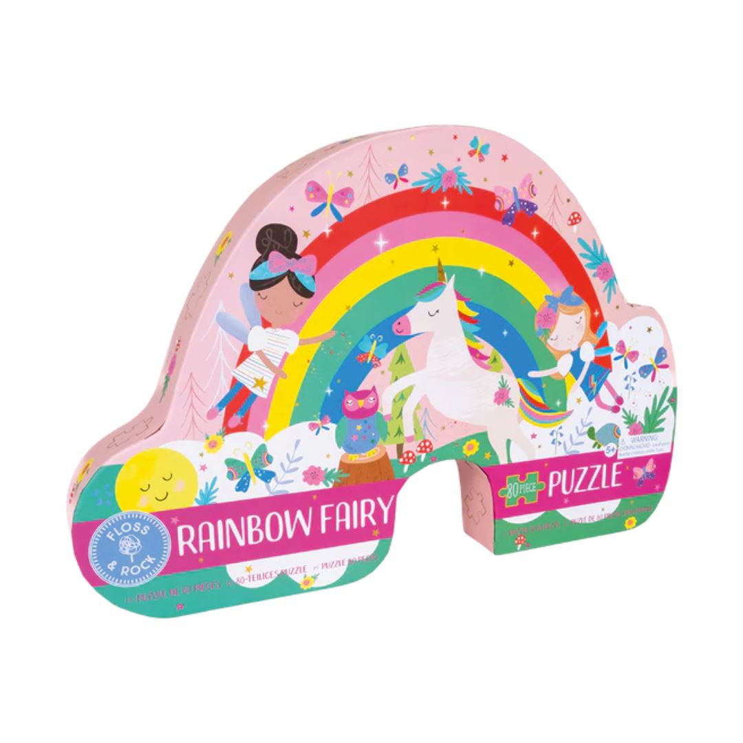 Jigsaw 80Pc Shaped - Rainbow Fairy