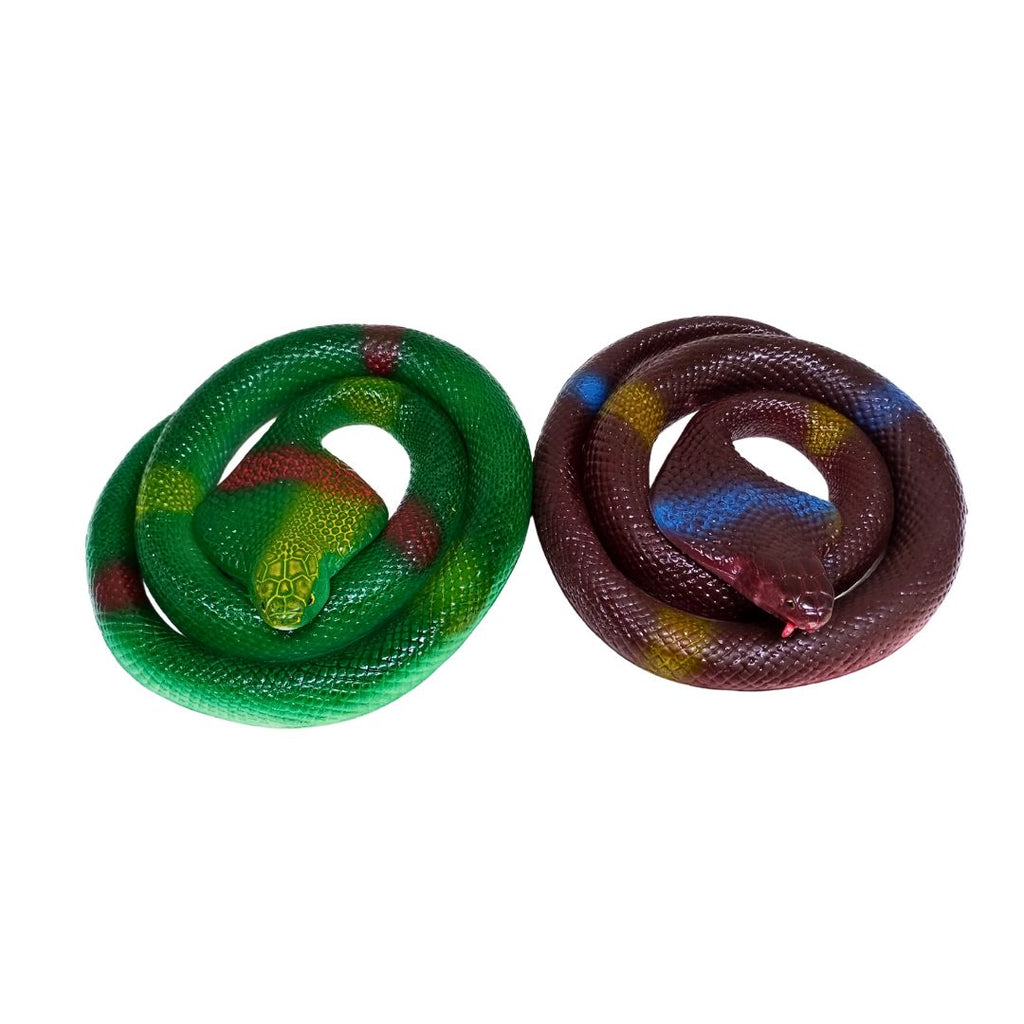snakeです jumbo-cobra-rubber-snake-1pc-