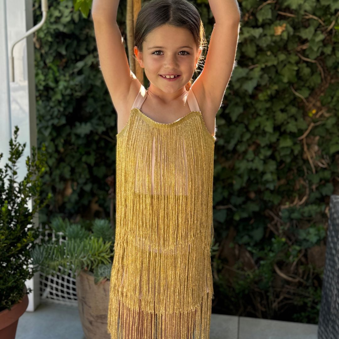 Kids Taylor Swift Sequin Fringe Dress