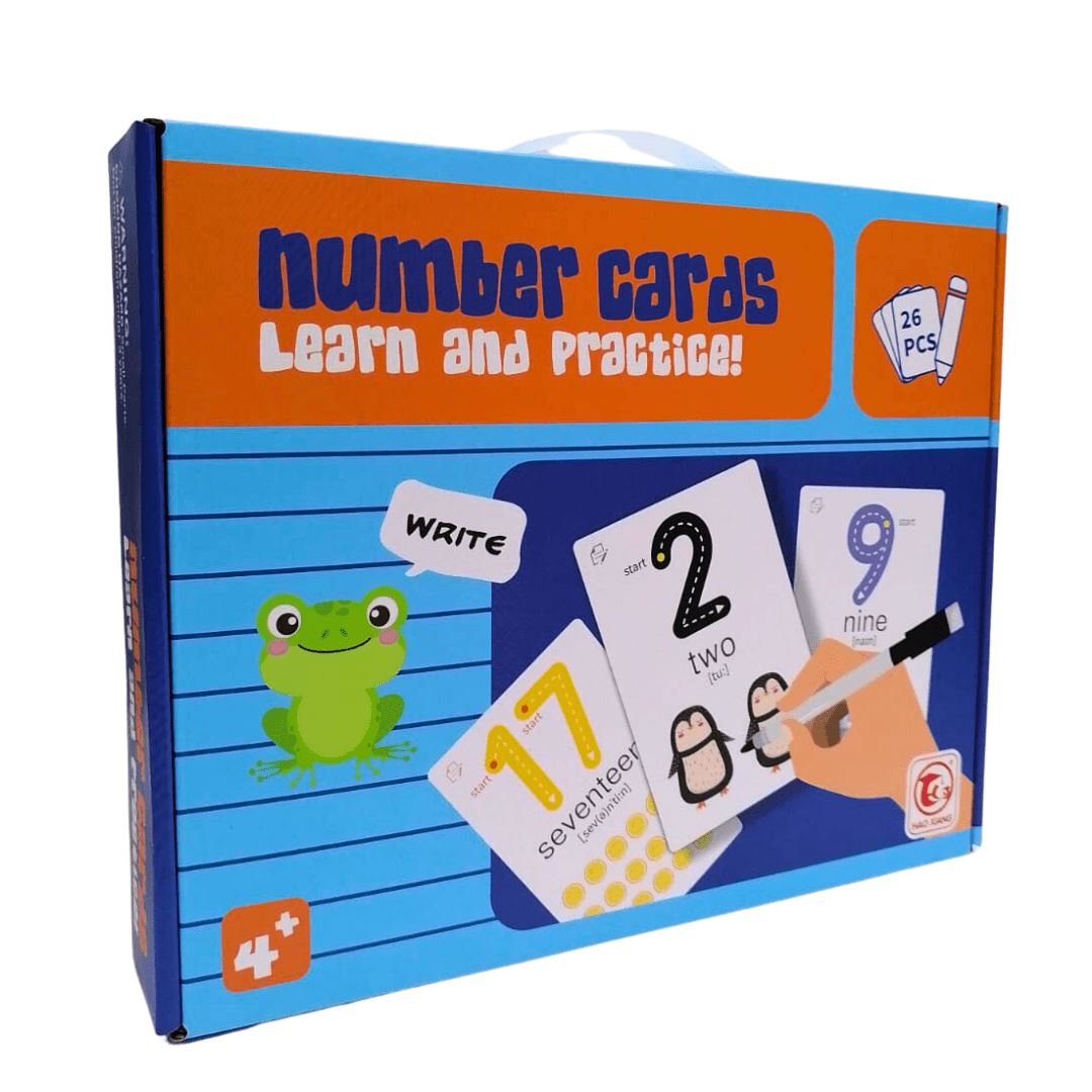 Learn and practice - Number Cards